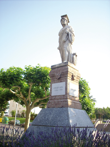 La Matrona, símbolo de la historia de Calahorra